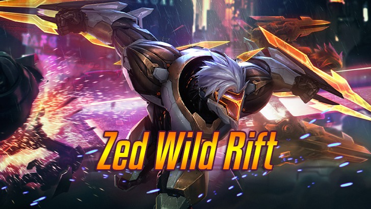 Zed Wild Rift Build