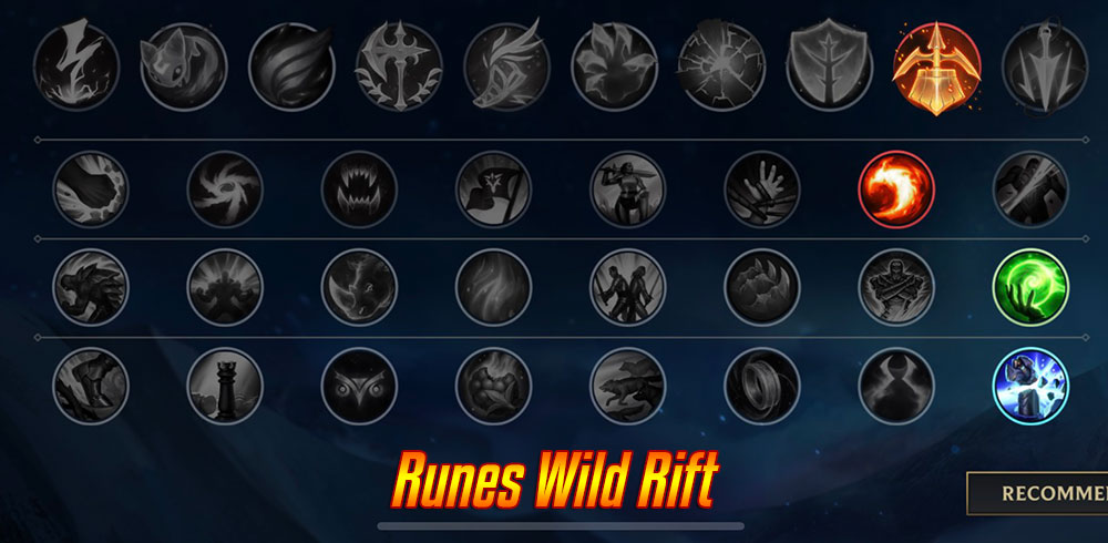 Runes Wild Rift